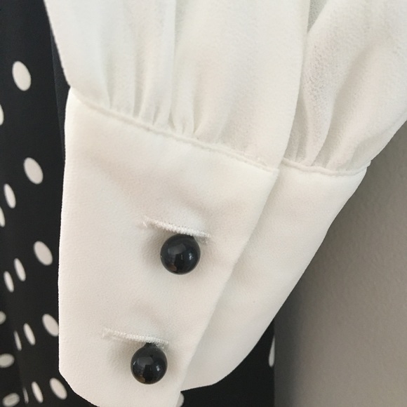 Zara black and white dress - Picture 3 of 4